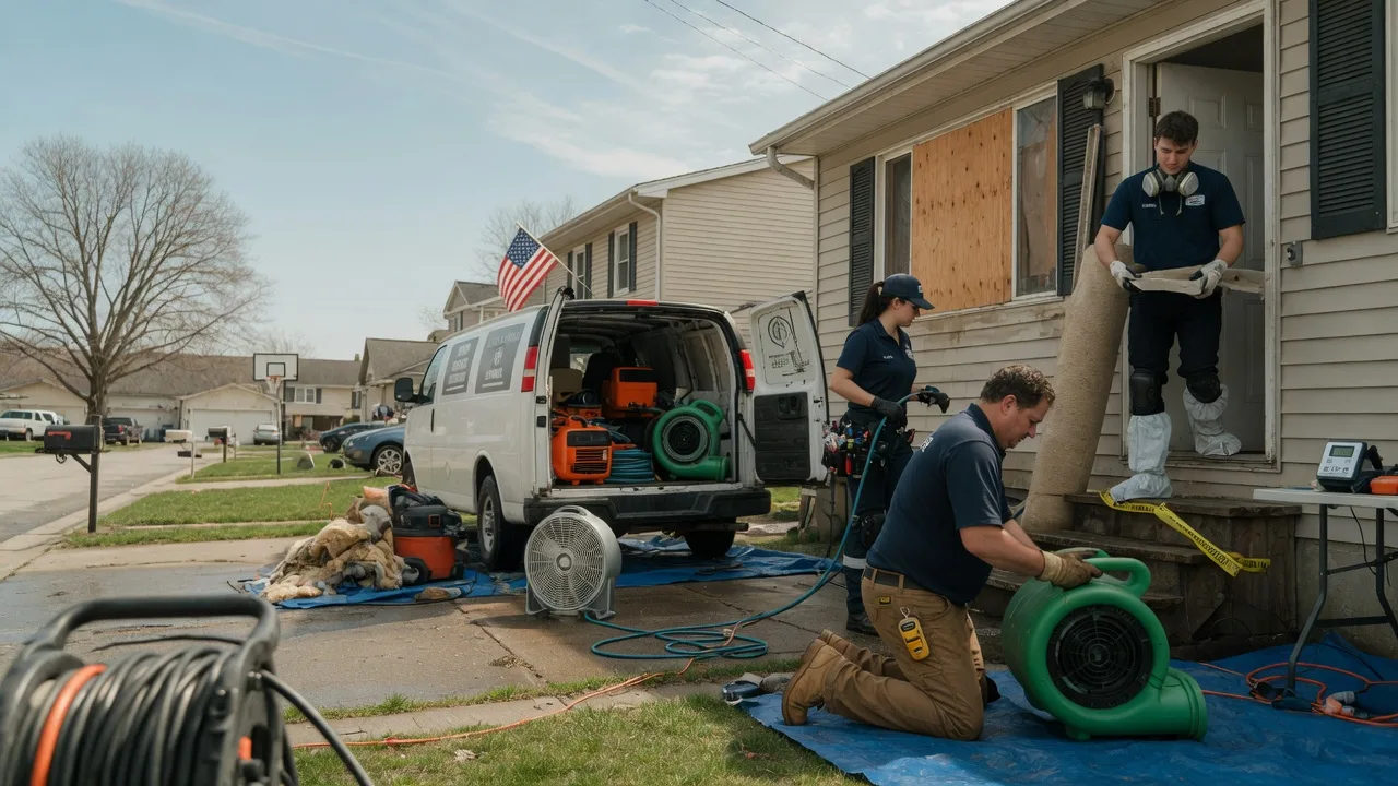 Water Damage Restoration in Carbon, TX near me